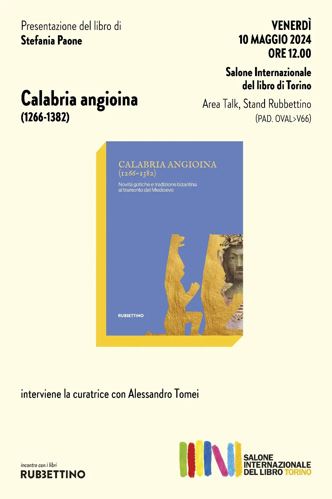 Locandina presentazione libro Calabria Angioina