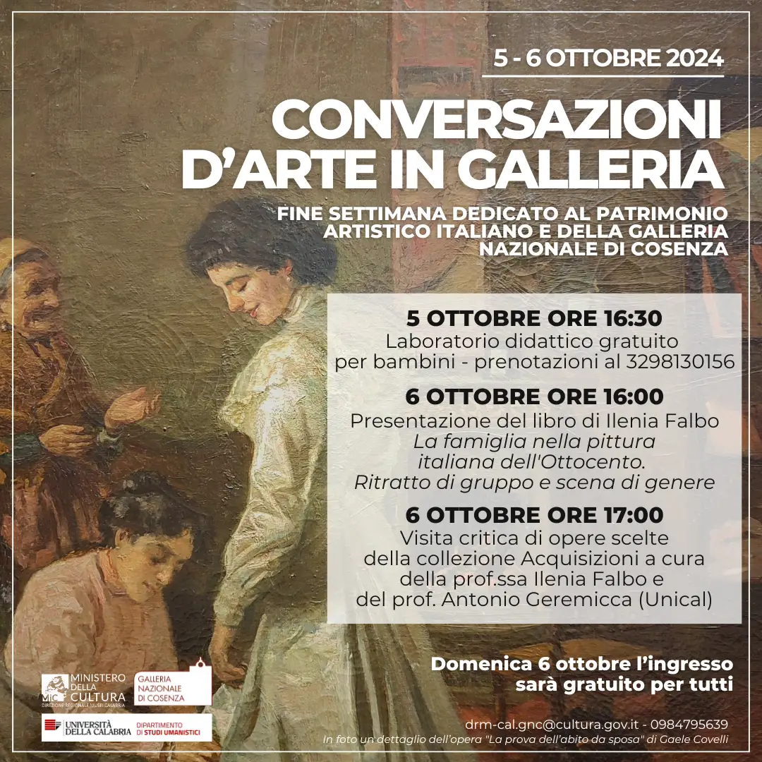 Conversazione d'arte ottobre