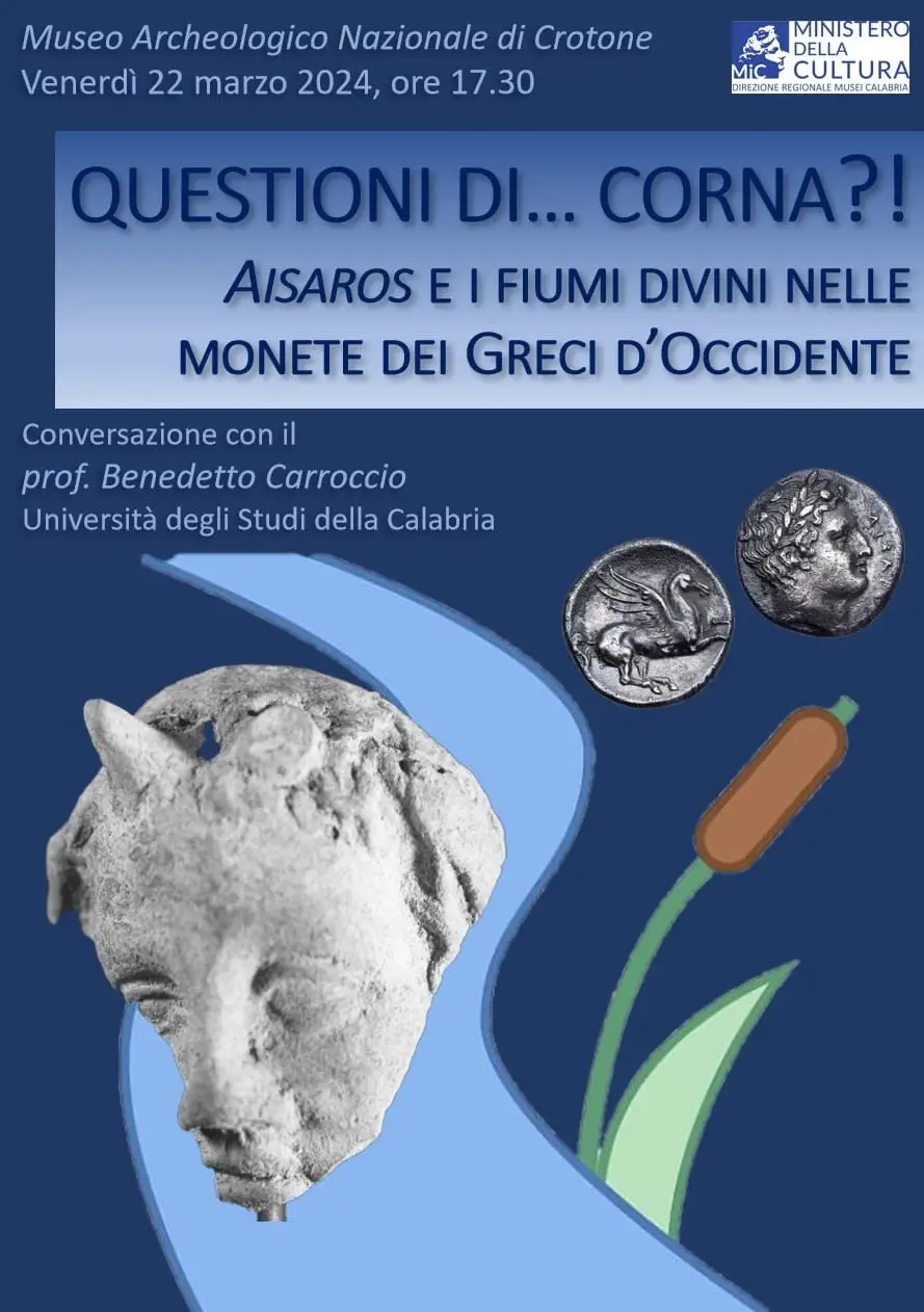 Questioni di ... corna?! Aisaros e i fiumi divini nelle monete dei Greci d'Occidente Questioni di ... corna?! Aisaros e i fiumi divini nelle monete dei Greci d'Occidente
