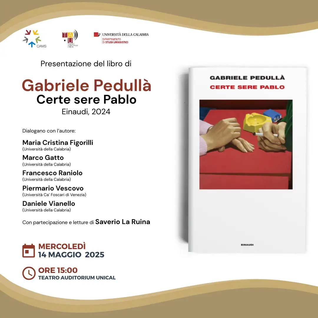 Locandina Certe sere Pablo