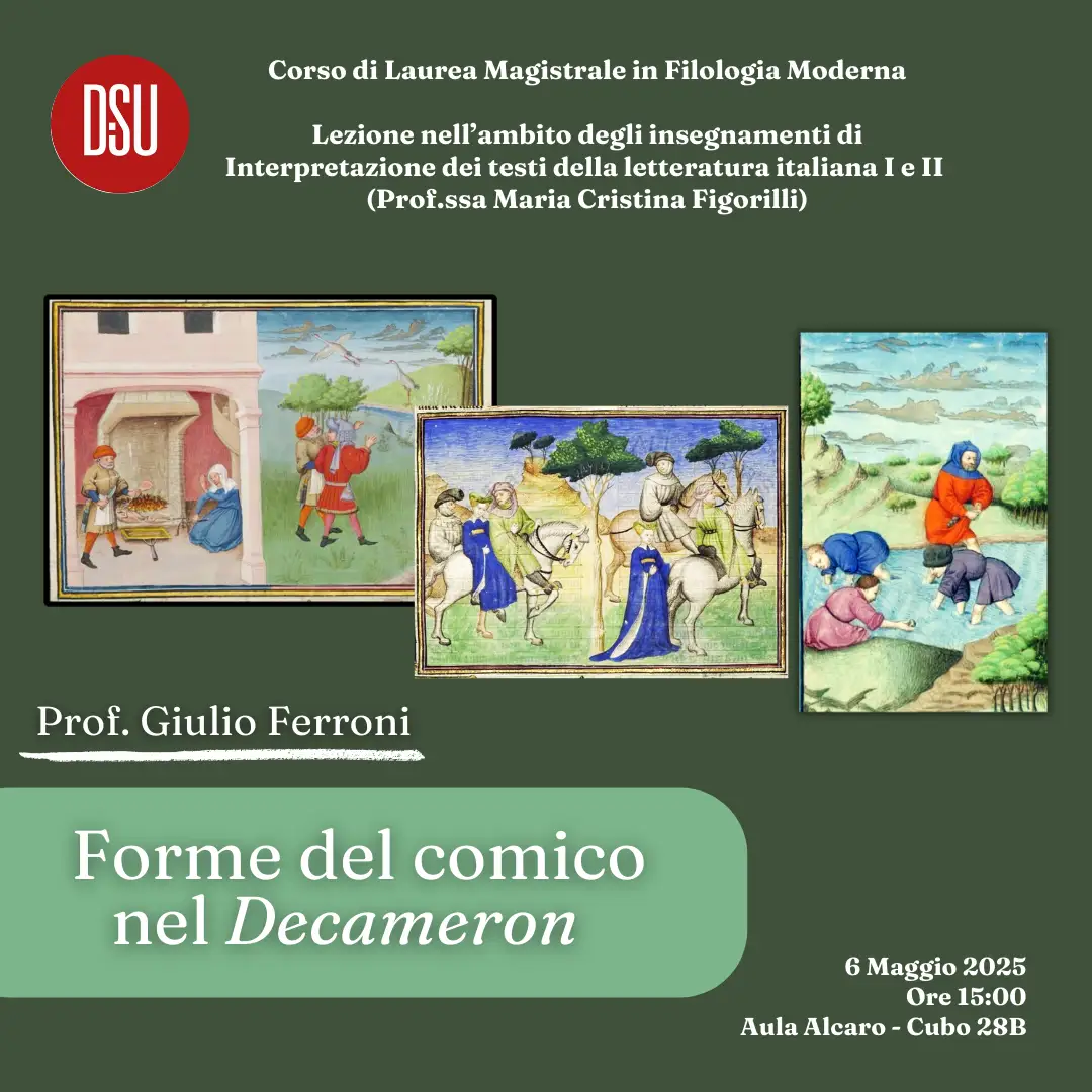 Forme del comico nel Decameron