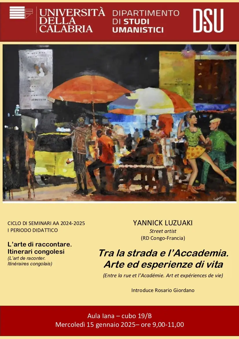 Tra la strada e l’Accademia. Arte ed esperienze di vita (Entre la rue et l’Académie. Art et expériences de vie)